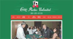 Desktop Screenshot of casinopartiesunlimited.com